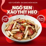 Ngó sen ngâm vị chua cay gói 400g