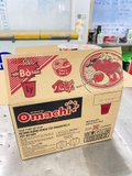 Mì Ly  sốt bò hầm Omachi thùng 24 ly x 69g