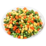 Rau Củ Hỗn Hợp Cắt Sẵn túi mau xanh - Túi 1Kg