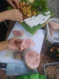 Bắp giò heo bó chỉ ăn bún đậu 1kg