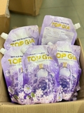 Combo 6 túi Nước Giặt Xả TopGia Hương Đắm Say túi 1 Lít
