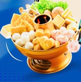 Cá viên chiên thập cẩm túi 1kg
