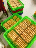 Chả Giò Sốt Trứng Muối Hoàng Kim Hải Sản - Vĩ 10 Cuộn