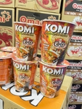 Mì Ly chua cay té ghế KoMi  1 thùng mỳ 24 ly x 60g