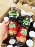 Combo 3 chai Nước tương nấm ngon đậm vị chin su chai 330ml