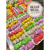 Há Cảo Ngũ Sắc Người Hoa Khay 500Gr/ 25 Viên