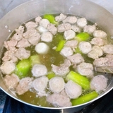 Giò Sống Heo - Mộc Sống Hộp - Túi 500Gr