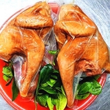 Gà Ủ Muối Xông Khói Nữa Con - Túi 500Gr