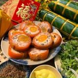 Jambon Trứng Muối. Chả Da Cam Đòn - Túi 500g