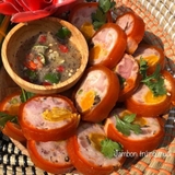 Jambon Trứng Muối. Chả Da Cam Đòn - Túi 500g