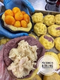 BÁNH PÍA THAN TRE 8 Trứng Song Vị hộp 500g