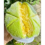 Bánh Cres Ngàn Lớp Sầu Riêng Phú Sĩ  - Vị Lá Dứa 12cm