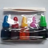 Lốc 5 Màu Thực Phẩm Mini chai 5ml