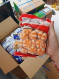 Bánh Bao Thả Lẩu Nhân Trứng Cá Phú Mark - Cam - Túi 500Gr