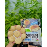 Bánh Xếp Hotteok Nhân Phô Mai Mozzarella Pulmuone 600Gr 12 Cái