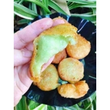 Xôi Chiên Phồng Cắt Khúc 3 Màu - Khay 1Kg