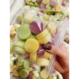 Xôi Chiên Phồng Cắt Khúc 3 Màu - Khay 1Kg