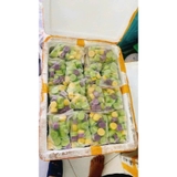 Xôi Chiên Phồng Cắt Khúc 3 Màu - Khay 1Kg