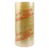 Băng Keo Trong, Đục 200 Yard 1.6Kg 1 Cây Gồm 6 Cuộn - Trong - 200 yard