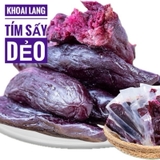 Khoai lang Tím sấy dẻo không đường, vị ít ngọt. túi 450g