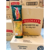 Mì ý spaghetti No.4 Balducci 500g