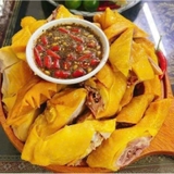 GÀ Ủ MUỐI TEM ĐỎ Không đầu