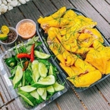 GÀ Ủ MUỐI TEM ĐỎ Không đầu