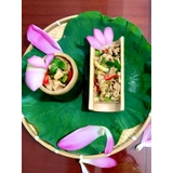 Heo rừng núp ống tre ống nặng khoản 700g thịt 300g