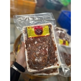 Khô bò 1 nắng ướp vị vừa ăn ngon ngọt khay 500g