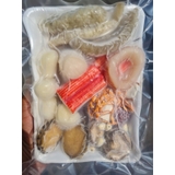 Set soup Bào ngư hải sâm sốt hoàng kim 350g-400g