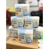 Combo 4 hộp bông ngoáy tai Topgia đa năng đầu bông mềm mịn tiện lợi moi hop 300 que