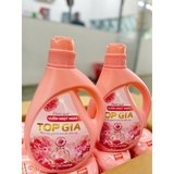 Combo 2 Can Nước Giặt TOPGIA Can 2L - 1 TÍM 1 HỒNG