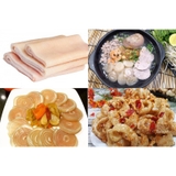 Da heo tươi cấp đông túi 1kg