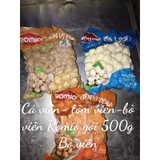 Cá viên- tôm viên-bò viên Romio gói 500g