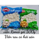 Cá viên- tôm viên-bò viên Romio gói 500g