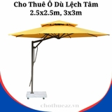 Cho Thuê Ô Dù Lệch Tâm 2.5x2.5m, 3x3m Chất Lượng, Giá Tốt Tại Hà Nội, Hải Phòng, TP Hồ Chí Minh
