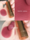 GUCCI Mat Lip Colour - 204 Peggy Taupe