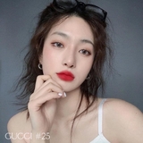 GUCCI Mat Lip Colour - 25 Goldie Red