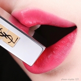 YVES SAINT LAURENT The Slim Sheer Matte - 101 Rouge Libre