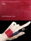YVES SAINT LAURENT The Slim Velvet Radical - 308 Radical Chili