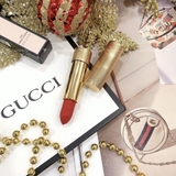 GUCCI Mat Lip Colour - 25 Goldie Red