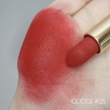 GUCCI Mat Lip Colour - 25 Goldie Red
