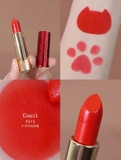 GUCCI Satin Lip Colour - 513 Emmy Red (Limited Edition)