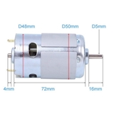 Động Cơ Một Chiều 895 12V 24VDC 6000-12000 RPM