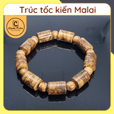 Vòng Tay Trầm Hương Trúc Tốc kiến Mailai tự nhiên Chuẩn Trầm