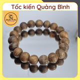 Vòng Tay Trầm Hương tốc kiến Quảng Bình tự nhiên Chuẩn Trầm