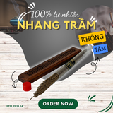 Khay gỗ đốt nhang không tăm - Chuẩn Trầm