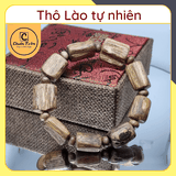 Vòng Tay Trầm Hương dạng thô Lào rừng tự nhiên Chuẩn Trầm