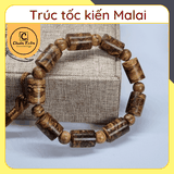 Vòng Tay Trầm Hương Trúc Tốc kiến Mailai tự nhiên Chuẩn Trầm
