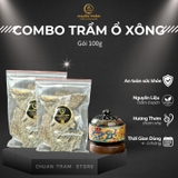Combo trầm ổ ( trầm miếng) đặc biệt và lư điện - chuẩn trầm